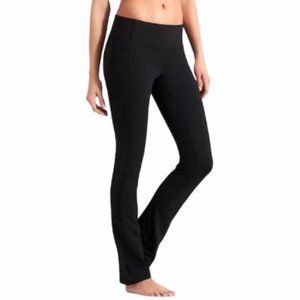 ATHLETA Black Straight Leg Tights Yoga Pants sz XS